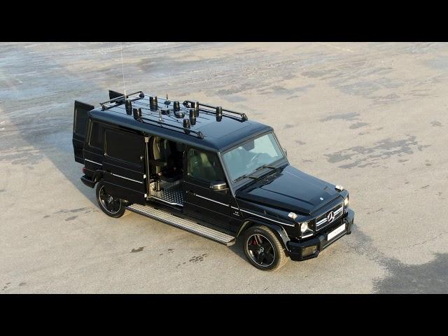Stretched RIDA Sсorpion based on Mercedes G-class